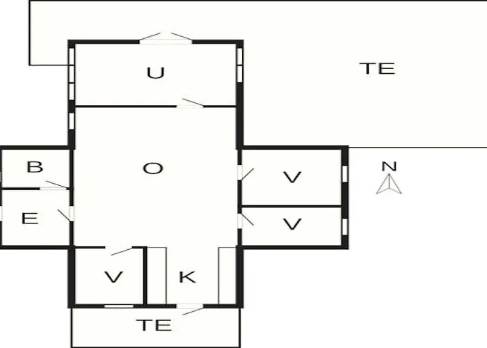 5 Person In Asnaes-by Traum 別荘